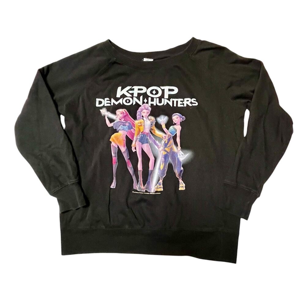 KPop Demon Hunters Huntrix Sweatshirt Size M